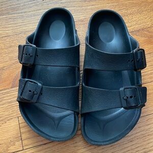 Arizona rubber slide Birkenstocks